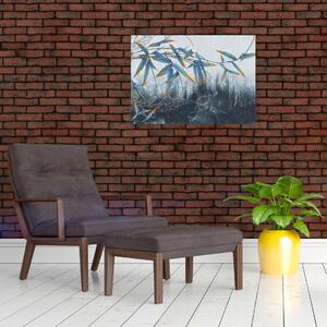 Tablou - Bambus pe perete (70x50 cm)