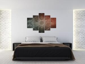 Tablou - Dodecagrama cosmică (150x105 cm)