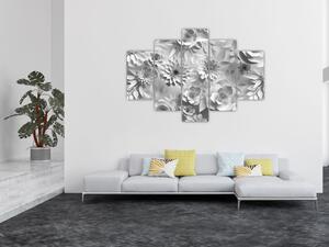 Tablou - Flori albe (150x105 cm)