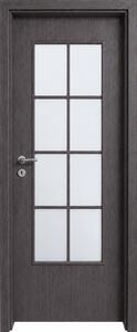 Usa HDF cu toc reglabil din MDF PAL - Colectia VINTAGE 5.4 - Culoare Gri Antracit