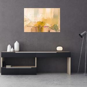 Tablou - Abstract, pictură în ulei (90x60 cm)