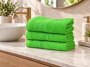 Prosop SOFT 70x125 cm verde, 100% bumbac