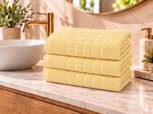 Prosop SOFT 70x140 cm crem, 100% bumbac