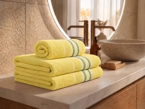 Prosop BARBARA 70x130 cm verde deschis, 100% bumbac