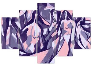 Tablou - Abstract, femei (150x105 cm)