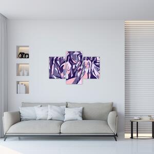 Tablou - Abstract, femei (90x60 cm)