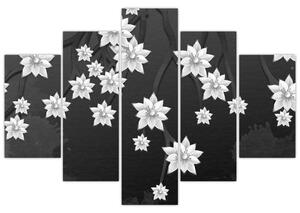 Tablou - Flori pe ramuri (150x105 cm)