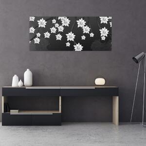 Tablou - Flori pe ramuri (120x50 cm)