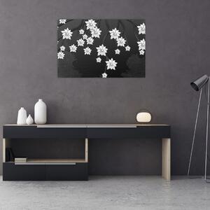 Tablou - Flori pe ramuri (90x60 cm)