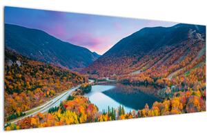 Tablou - White Mountain, New Hampshire, USA (120x50 cm)