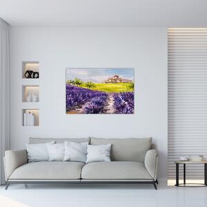 Tablou - Provence, Franța, pictură în ulei (90x60 cm)