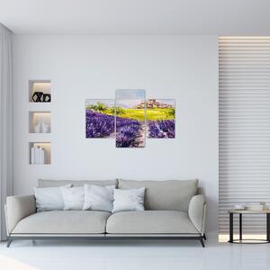 Tablou - Provence, Franța, pictură în ulei (90x60 cm)