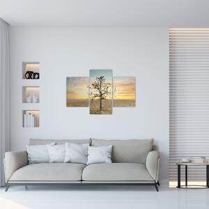Tablou - Copac în deșert (90x60 cm)