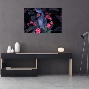 Tablou - Păpădia între flori (90x60 cm)