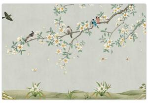 Tablou - Adunarea păsărilor (90x60 cm)
