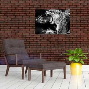 Tablou - Portretul unei leoaice (70x50 cm)