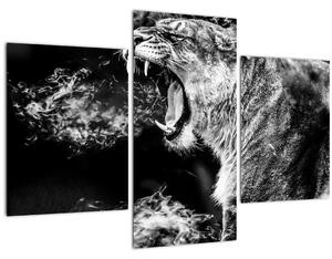 Tablou - Portretul unei leoaice (90x60 cm)