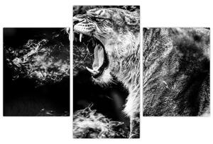 Tablou - Portretul unei leoaice (90x60 cm)
