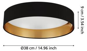 Eglo 99539 - Plafonieră LED MASERLO LED/24W/230V