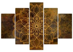 Tablou - Mandala bucuriei (150x105 cm)