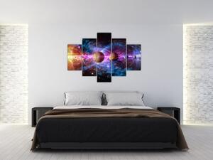 Tablou - Sistemul solar (150x105 cm)