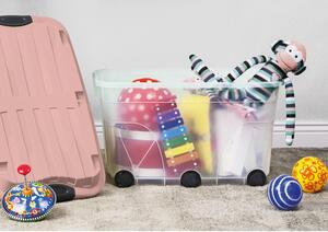 Cutie de depozitare din plastic cu capac Roller – Rotho