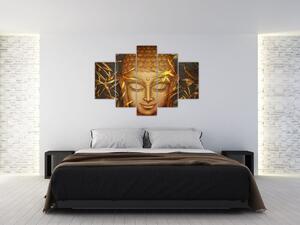 Tablou - Buddha de aur (150x105 cm)