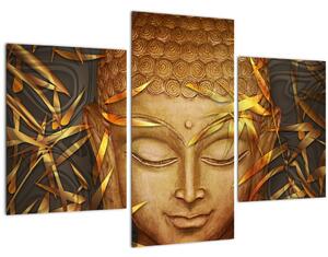 Tablou - Buddha de aur (90x60 cm)