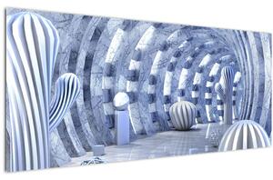 Tablou - 3D Abstract (120x50 cm)