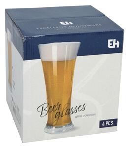 Set 4 pahare, pentru bere, 320 ml, Excellent Houseware