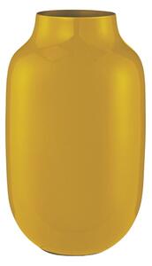 Vaza decorativă, din metal, Pip Studio, Yellow, 30 cm, colecția La Majorelle