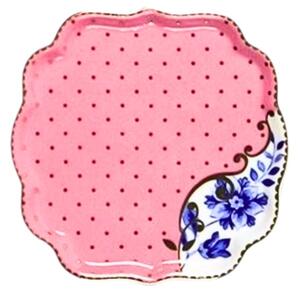 Farfurioară din porțelan, pentru servirea ceaiului, Pip Studio, 10 cm, colecția Royal Multi