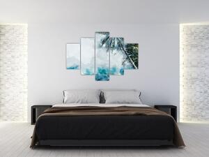 Tablou - Palmier lângă mare (150x105 cm)