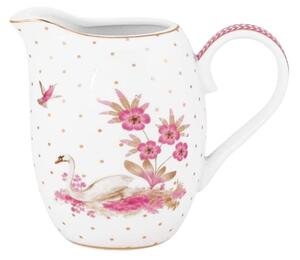 Latieră din porțelan, Pip Studio, Dots Gold Pink, 250 ml, colecția Jolie