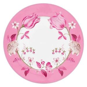 Farfurie din porțelan, Pip Studio, Tulip Pink, 23 cm, colecția Jolie