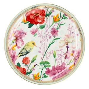 Platou din porțelan, Hoff Interieur, 20 cm, colecția Lovely Bird