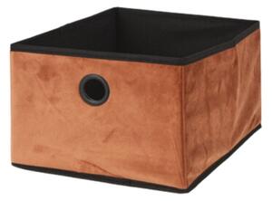 Cutie depozitare, deschisă, culoarea cărămiziu, 32x25x8 cm, Storage Solutions