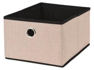 Cutie depozitare, deschisă, culoarea crem, 32x25x8 cm, Storage Solutions