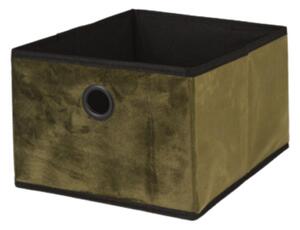 Cutie depozitare, deschisă, culoarea verde, 32x25x8 cm, Storage Solutions
