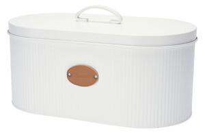 Cutie de Pâine, Metalică, 33x18x15 cm, Alb Mat – Excellent Houseware
