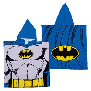 Prosop de plajă, Poncho, pentru copii, model Batman, 55x55 cm, Arditex