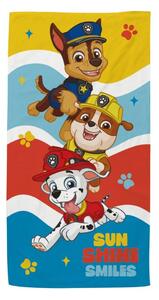 Prosop de plajă, pentru copii, model Paw Patrol, 70x140 cm, Arditex