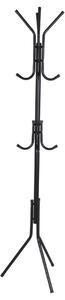 Cuier metalic pentru haine, 170 cm, negru, Storage Solutions