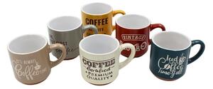 Set 6 căni din ceramică, Siaki Collection, 120 ml