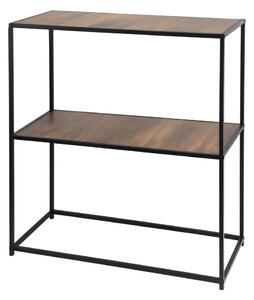 Mobilier multifuncțional, 2 niveluri, structură metalică + MDF, 70x31x85 cm