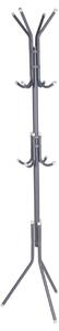 Cuier metalic pentru haine, 170 cm, gri, Storage Solutions
