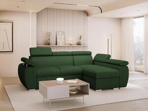 Set canapele de colț Gozo Mini Premium (verde închis) (D). 1122209