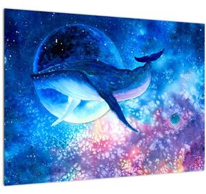 Tablou - Balena spațială (70x50 cm)