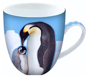 Cană din ceramică, Deluxebase, imprimeu pinguin, 440 ml, colecția Animug
