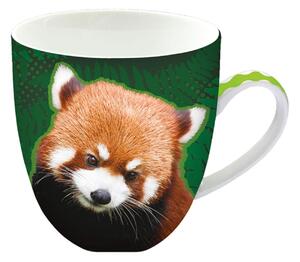 Cană din ceramică, Deluxebase, imprimeu panda roșu, 440 ml, colecția Animug
